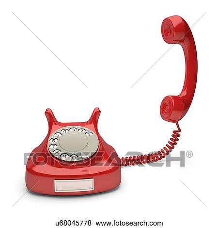 Telephone, artwork View Large Illustration Stock Illustration - Telephone, artwork. Fotosearch