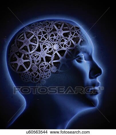 Thought process, conceptual artwork View Large Illustration Stock Illustration - Thought process, conceptual artwork. Fotosearch
