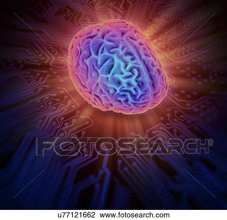 Artificial intelligence, artwork View Large Illustration Drawing - Artificial intelligence, artwork. Fotosearch