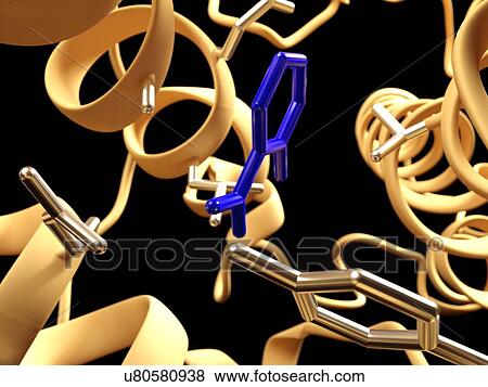 Stock Illustration - Aspirin in action. Fotosearch