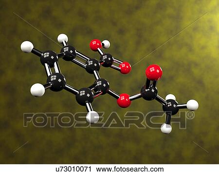 Aspirin molecule View Large Illustration Clip Art - Aspirin molecule. Fotosearch