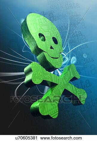 Data hacking, artwork View Large Illustration Clip Art - Data hacking, artwork. Fotosearch