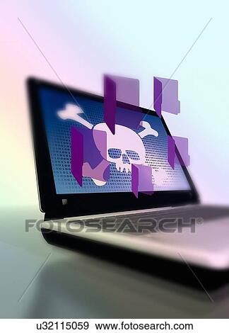 Data hacking, artwork View Large Illustration Stock Illustration - Data hacking, artwork. Fotosearch