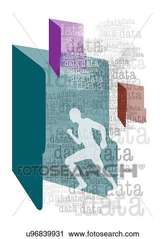 Data protection conceptual artwork View Large Illustration Clip Art - Data protection conceptual artwork. Fotosearch