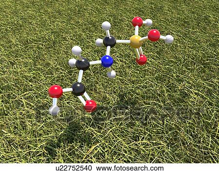 Glyphosate weed killer molecule View Large Illustration Clipart - Glyphosate weed killer molecule. Fotosearch