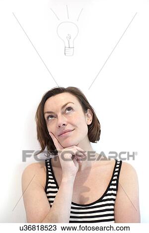 Drawing - Inspiration concept. Fotosearch