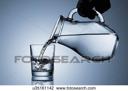 Jug of water View Large Illustration Drawing - Jug of water. Fotosearch