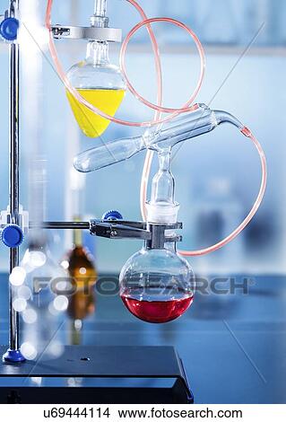 Laboratory flasks View Large Illustration Stock Illustration - Laboratory flasks. Fotosearch