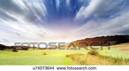 landscape View Large Illustration Stock Illustration - landscape. Fotosearch