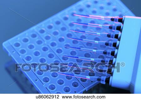 Drawing - Micropipettes. Fotosearch