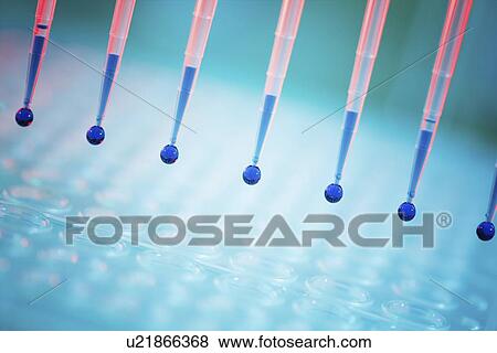 Stock Illustration - Micropipettes. Fotosearch