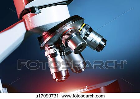 Microscope View Large Illustration Clip Art - Microscope. Fotosearch