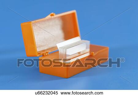 Stock Illustration - Microscope slides. Fotosearch