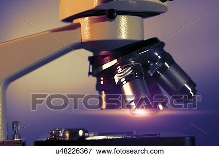Stock Illustration - Microscope. Fotosearch