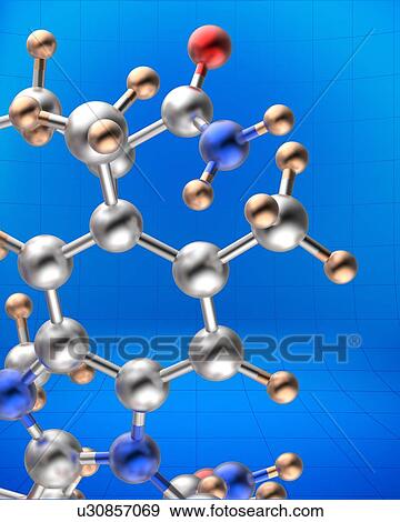 Molecule, artwork View Large Illustration Stock Illustration - Molecule, artwork. Fotosearch
