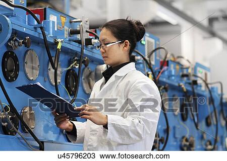 Drawing - Optical products plant. Fotosearch