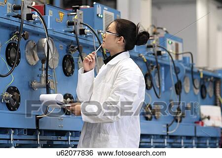 Stock Illustration - Optical products plant. Fotosearch