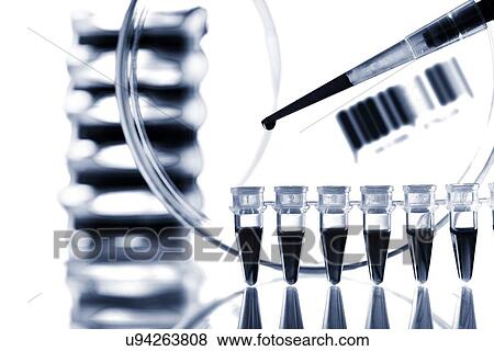 Pipette and microtubes View Large Illustration Stock Illustration - Pipette and microtubes. Fotosearch