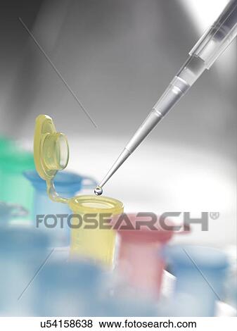 Pipette and vial View Large Illustration Stock Illustration - Pipette and vial. Fotosearch