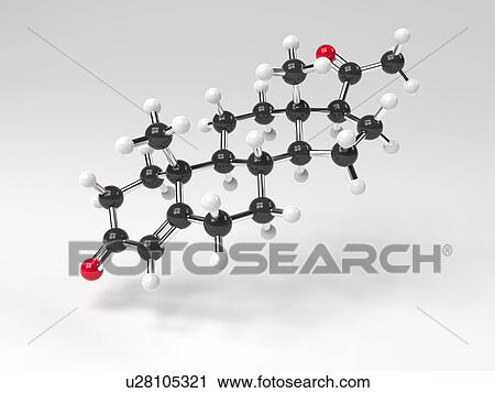Progesterone hormone molecule View Large Illustration Clip Art - Progesterone hormone molecule. Fotosearch