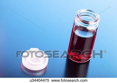 Red liquid in bottle View Large Illustration Stock Illustration - Red liquid in bottle. Fotosearch