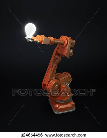 Stock Illustration - Robotic equipment, artwork. Fotosearch