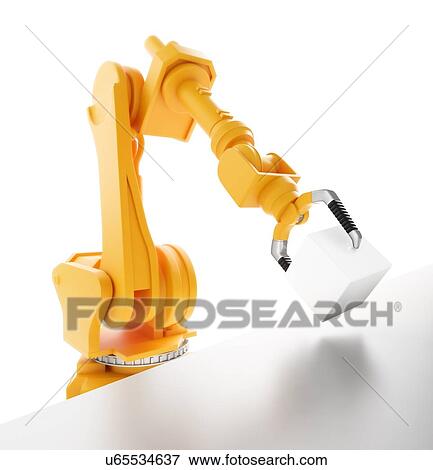 Stock Illustration - Robotic equipment, artwork. Fotosearch