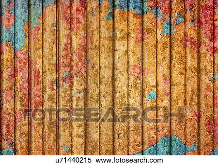 Stock Illustration - Rusty metal. Fotosearch