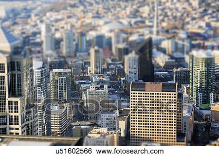 Stock Illustration - Seattle, USA. Fotosearch
