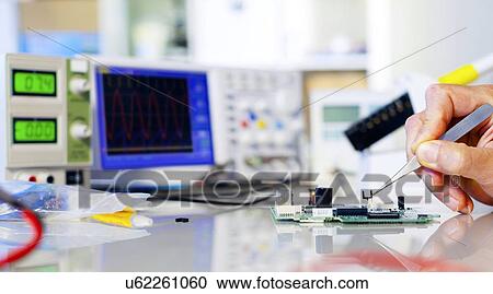 Semiconductor View Large Illustration Clipart - Semiconductor. Fotosearch