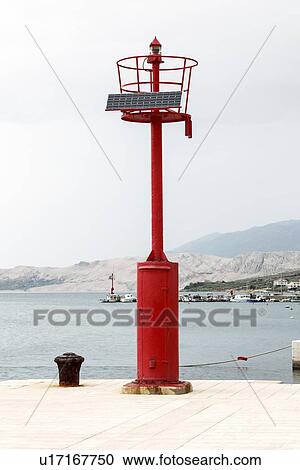 Solar powered lighthouse View Large Illustration Clipart - Solar powered lighthouse. Fotosearch