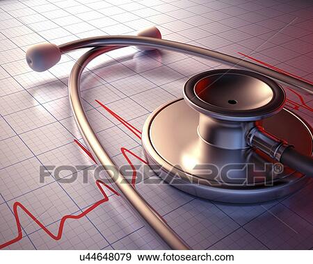 Stock Illustration - Stethoscope. Fotosearch