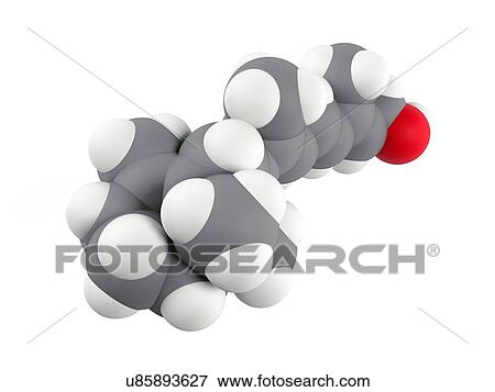 Vitamin A molecule View Large Illustration Stock Illustration - Vitamin A molecule. Fotosearch