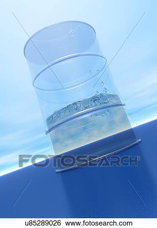 Stock Illustration - Water shortage, artwork. Fotosearch
