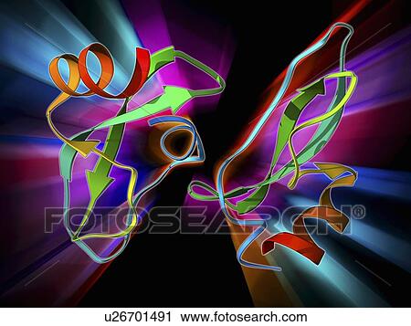 Clip Art - Amyloid precursor protein molecule. Fotosearch