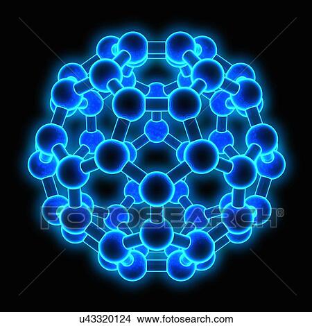 Buckyball, artwork View Large Illustration Stock Illustration - Buckyball, artwork. Fotosearch