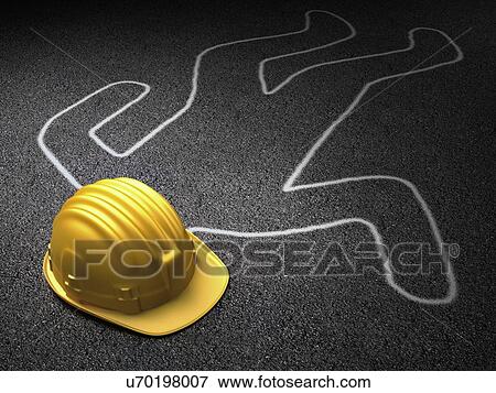 Stock Illustration - Crime scene, artwork. Fotosearch