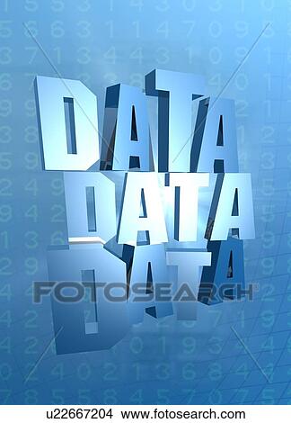 Data, conceptual artwork View Large Illustration Stock Illustration - Data, conceptual artwork. Fotosearch