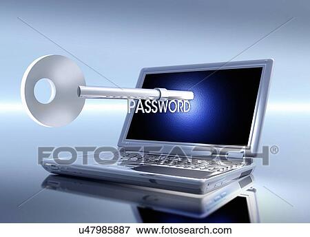 Data security, conceptual artwork View Large Illustration Stock Illustration - Data security, conceptual artwork. Fotosearch