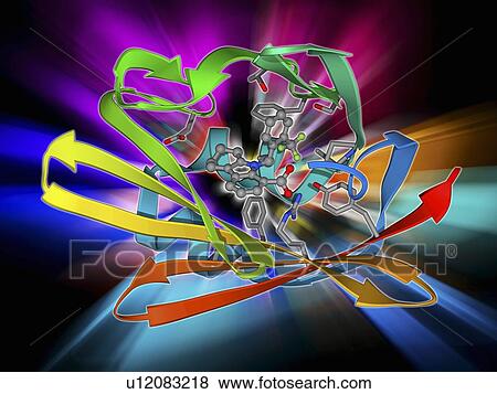 Fatty acid binding protein and inhibitor View Large Illustration Stock Illustration - Fatty acid binding protein and inhibitor. Fotosearch
