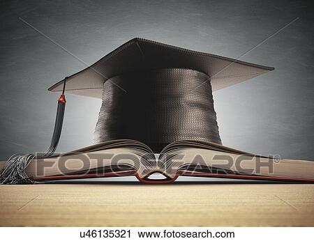 Clip Art - Graduation, artwork. Fotosearch