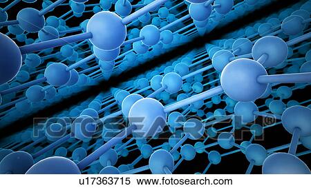 Stock Illustration - Graphene, artwork. Fotosearch