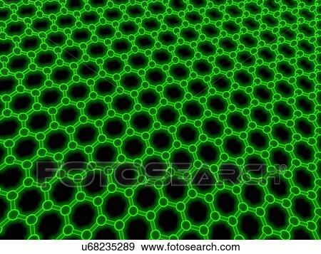 Graphene, artwork View Large Illustration Stock Illustration - Graphene, artwork. Fotosearch