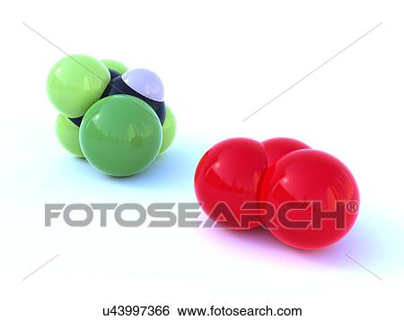 HCFC 124 and ozone, artwork View Large Illustration Stock Illustration - HCFC 124 and ozone, artwork. Fotosearch
