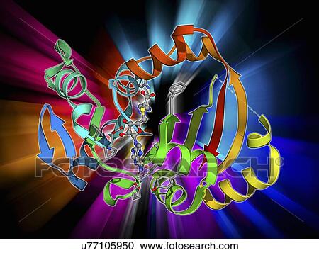 Clipart - NpmA methyltransferase. Fotosearch