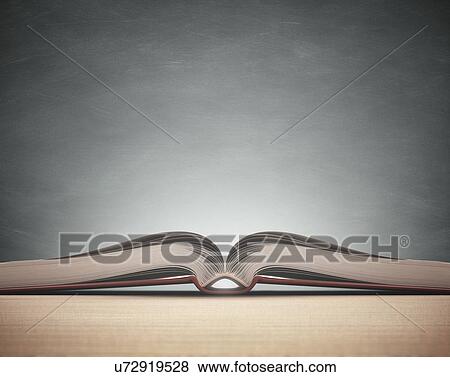 Open book, artwork View Large Illustration Stock Illustration - Open book, artwork. Fotosearch