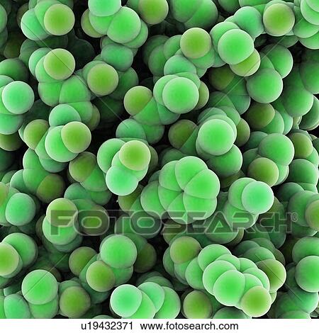 Clip Art - Protein molecules, artwork. Fotosearch