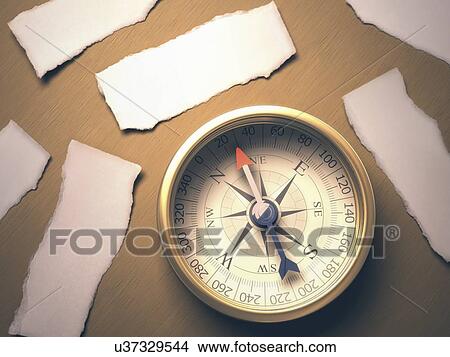 Traditional compass, artwork View Large Illustration Stock Illustration - Traditional compass, artwork. Fotosearch