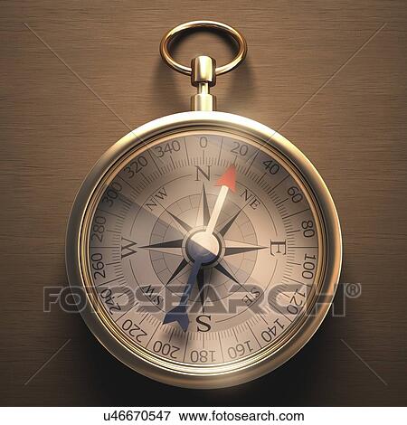Traditional compass, artwork View Large Illustration Stock Illustration - Traditional compass, artwork. Fotosearch