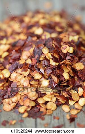 Chilli flakes View Large Illustration Stock Illustration - Chilli flakes. Fotosearch